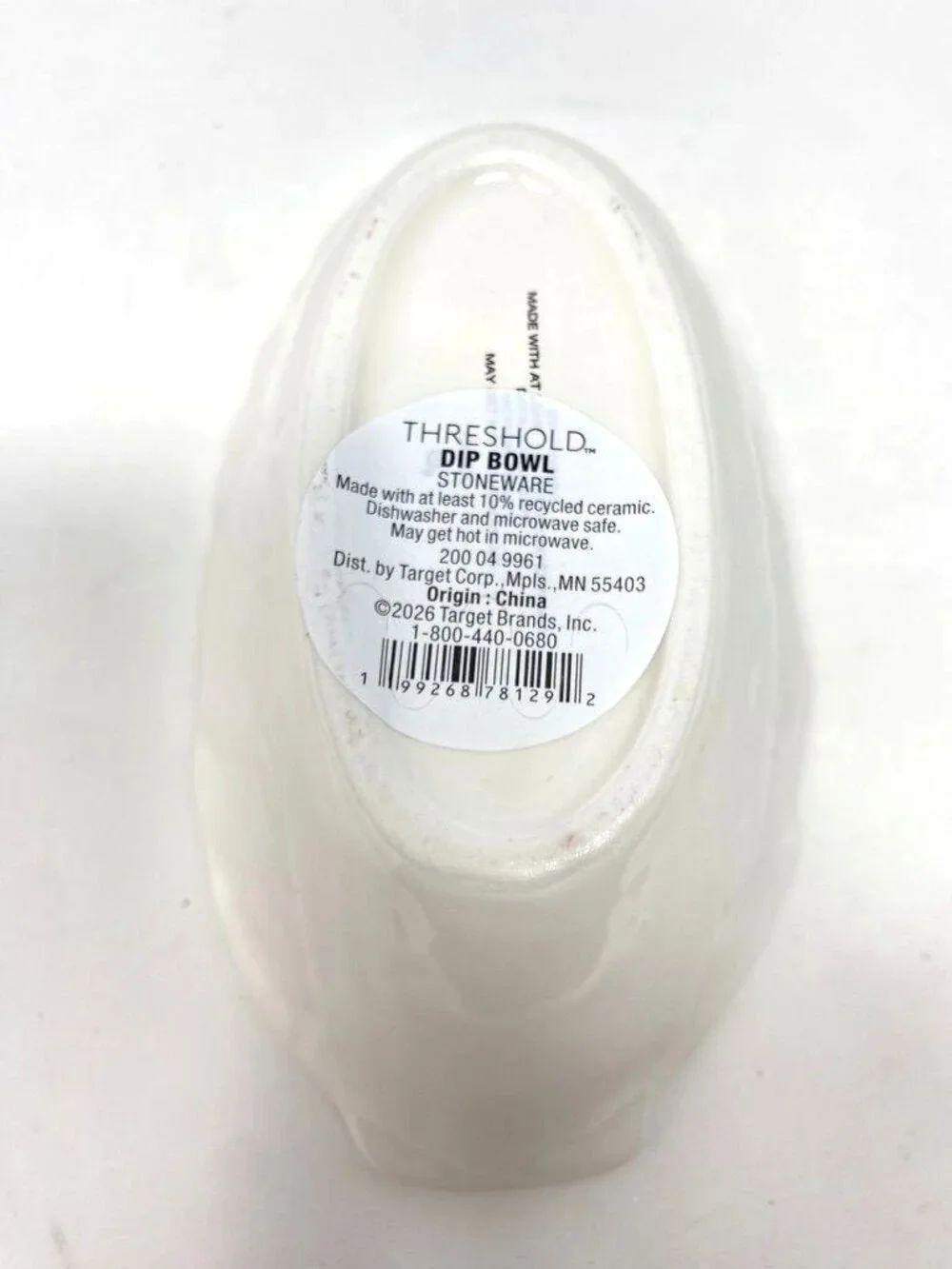 Target Stoneware Radicchio Dip Bowls White 5 fl oz Threshold™ Easter Spring